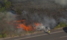 悉尼西南部的草地大火达到紧急状态