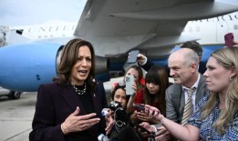 哈里斯嘲讽特朗普在辩论承诺上“出尔反尔”：“走吧”