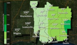 星期六最可能出现恶劣天气的地方是哪里？