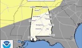 本周阿拉巴马州可能会有几场强风暴