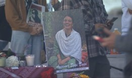 “她希望所有的事情，包括她的死亡，都与巴勒斯坦人有关”为华盛顿大学毕业生守夜