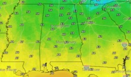 阿拉巴马高中足球天气预报：今晚会有多冷？