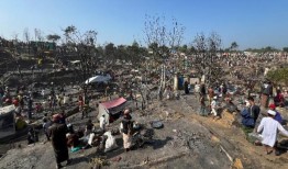 大火导致孟加拉国难民营近7000名罗兴亚人无家可归