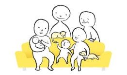 我的丈夫在家工作，不关心卫生