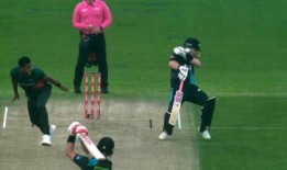 黑帽寻求水平T20系列在海湾椭圆形决赛对孟加拉国