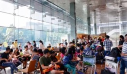 新加坡机场的一些航空公司因信息技术中断而受到影响