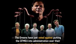由于CFMEU法案陷入僵局，工党在表情包攻势中转向绿党