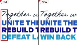 汤姆·图根哈特嘲笑托利党领导口号后不小心拼出了粗鲁的词