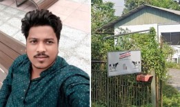 他花了7000新元在新加坡工作，但发现自己没有工作，也没有家