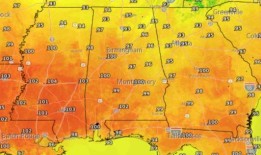 周日，阿拉巴马州几乎所有地区都发布了酷暑警报;天气会有多热？