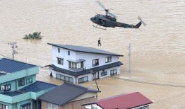 山形和秋田洪水造成至少1人死亡，1人死亡