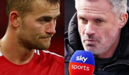 曼联：杰米·卡拉格在热刺惨败后抨击“重金”签下德利特