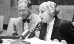 联合国档案中的故事：联合国大会第一位女主席