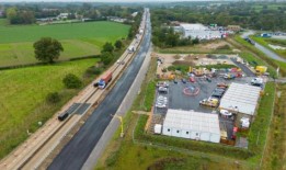 A14霍利至托希尔的道路工程因圣诞节而停工