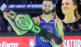 斯蒂芬·库里在激动人心的三分对决中战胜了萨布丽娜·约内斯库