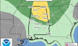 星期六最可能出现恶劣天气的地方是哪里？