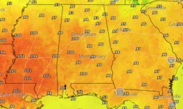 周日，阿拉巴马州几乎所有地区都发布了酷暑警报;天气会有多热？