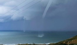 一对夫妇在格温内斯海岸发现了多个水龙卷后“惊讶不已”