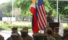 马科斯感谢美国对棉兰老岛的援助，指出EDCA网站在灾难应对中的重要性