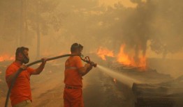 消防队员在土耳其西北部和中部控制野火