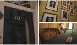 在空荡荡的唐宁街10号，全国人民正在决定谁能得到钥匙