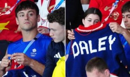 汤姆戴利针织衫让粉丝宣布“奥运会开始了”