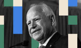 观点｜他在“精英和奋斗者的海洋”中脱颖而出：我们的作家谈蒂姆·沃尔兹给竞选带来了什么