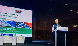 杰杰生在阿布贾向尼日利亚-印度商业委员会发表讲话，称赞两国之间的贸易关系