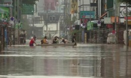 清迈洪水救援行动夺去了一名老妇人的生命